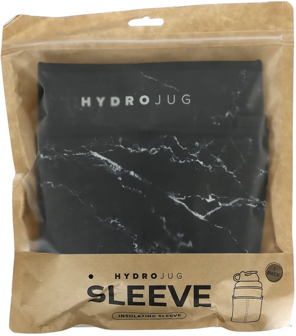 지금 곧 품절됩니다 HydroJug 단열 슬리브 블랙 마블 1팩 서둘러주시면 감사하겠습니다, 1개 - 쿠팡