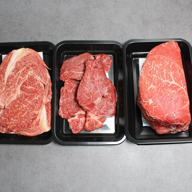 정품 횡성한우 투뿔등급 명작세트 16호 800g(등심 300g안심 300g불고기용 200g), 없음, 1개