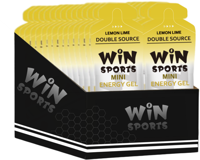 WiNSPORTS MINI雙效能量果膠 檸檬風味, 40g, 30個