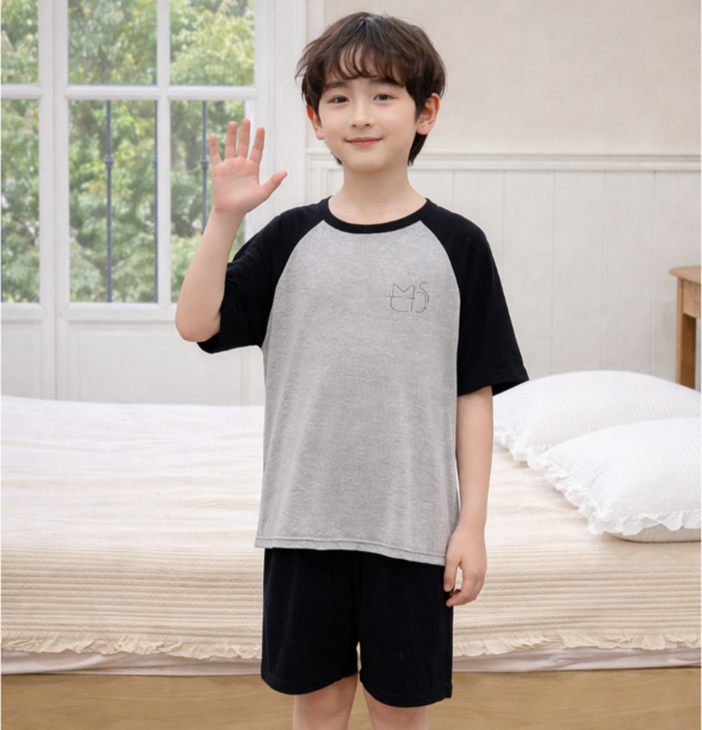 굿도우 아동 주니어 모달 여름 잠옷 상하세트