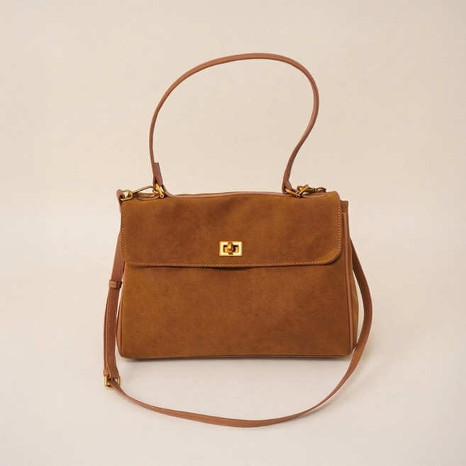 숄더백 모이플 사첼백 메탈 턴락 크로스백 여성