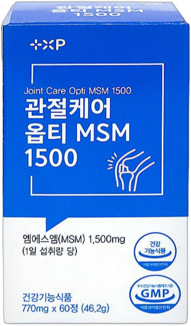 김연자 관절보궁 정품 가격 대체 알약 옵티MSM 1500, 12세트, 5정