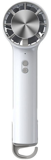 루이스 휴대용 냉각 반도체 선풍기 무소음 선풍기 에어컨 손 선풍기, 화이트