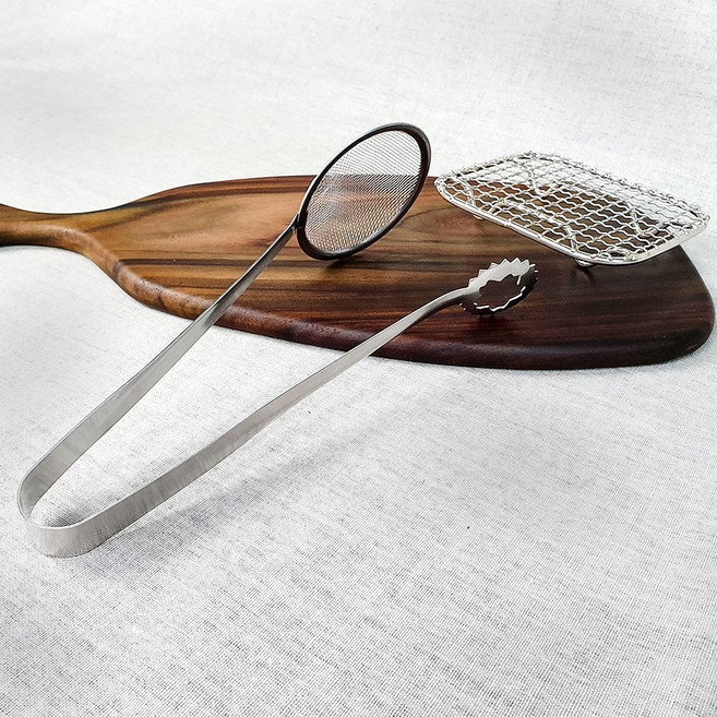 스텐튀김집게KD4062 주방집게 치킨집게 튀김용, 1개