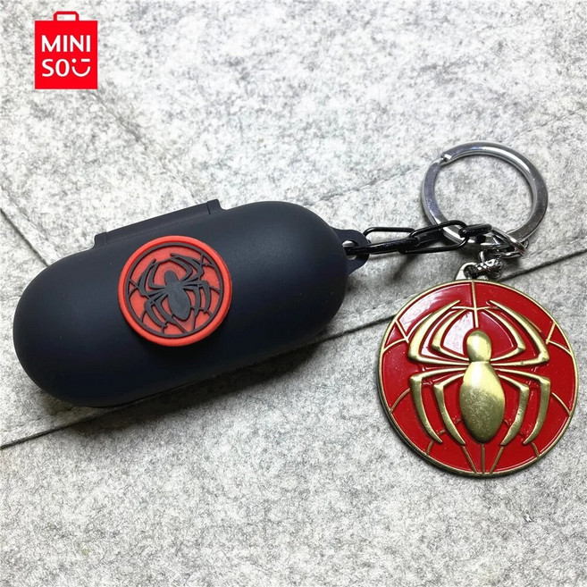 MINISO 이어폰 케이스 소니 WF-C500/WF-C700N 실리콘 무선 이어버드 충전 박스 키체인 포함 보호 케이스, 14.Style 7 - Sony WF-C700N