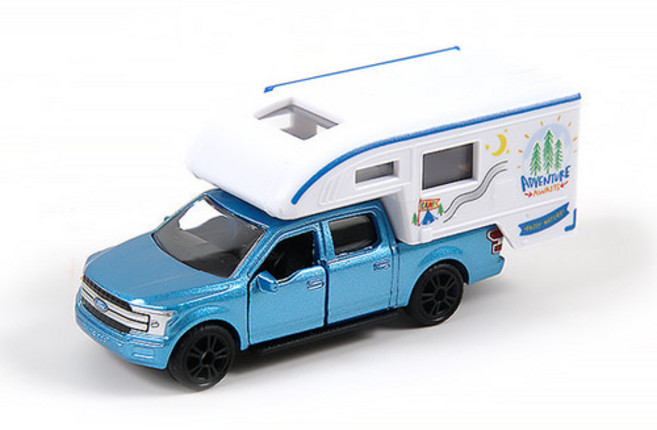 (선물완구)시쿠 Ford F150 픽업 캠핑카 미니카 다이캐스트 SK1693, 18)sk1693_Ford F150 픽업캠핑카, 1개