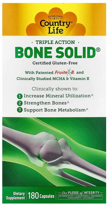 컨츄리라이프 트리플 액션 본 솔리드 180 캡슐, 180정, 1개 - 쿠팡