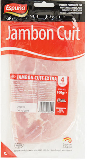 상세참조 에스푸나 잠봉 슬라이스 100g, 1개