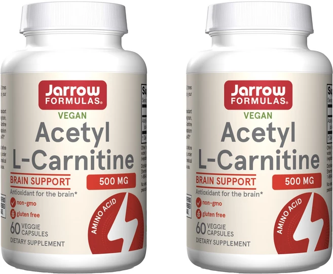 재로우 아세틸 L-카르니틴 500mg 베지 캡, 60개입, 2개, 60정 - 쿠팡