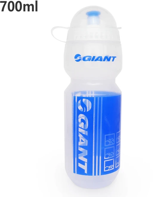 PZLife BPA 자전거 물병 24온스 사이클링 스퀴즈 병 - 쉬운 스퀴즈 상단 뚜껑 당김 누수 방지 스포츠 용량 규모 자전거 헬스장 달리기 하이킹용, 01 700ml