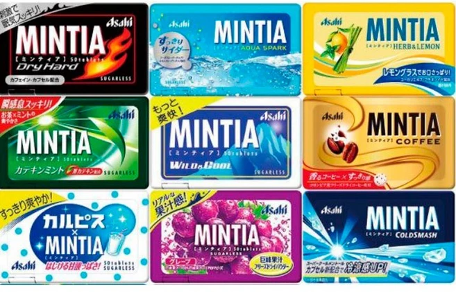 민티아 MINTIA 구강청량 평일3시 토요일3시발송, 3.포도, 1개, 7g - 쿠팡