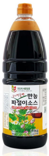 첫맛 만능 파절이 소스, 1.9kg, 2개