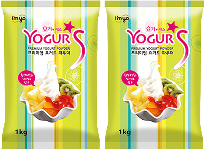 요거에스 프리미엄 요거트 파우더 플레인, 1kg, 1개입, 2개