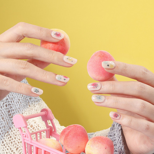 샤인비 멀티 큐어링 젤 스트립스 18p 세트 햇빛에 구워도 되는 멀티 큐어링 젤 스티커, 1개, 69644 캔디스타