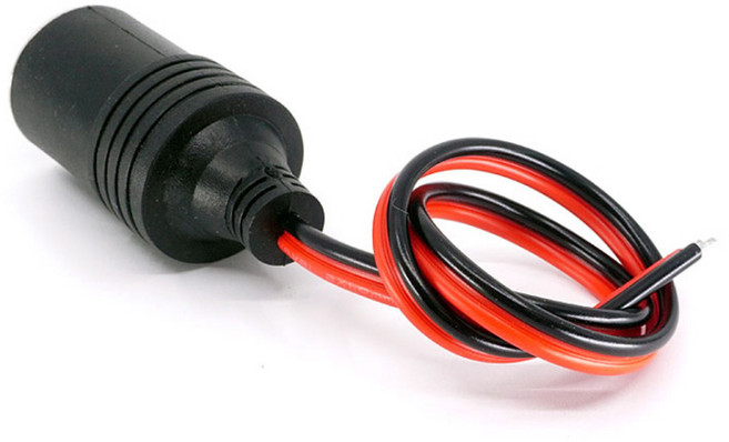 SB 오토바이 자동차 고급형 DIY용 매립방식 시거소켓 1구 9211, 1개