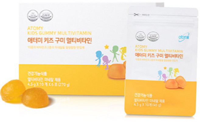 애터미 키즈 구미 멀티비타민, 1박스