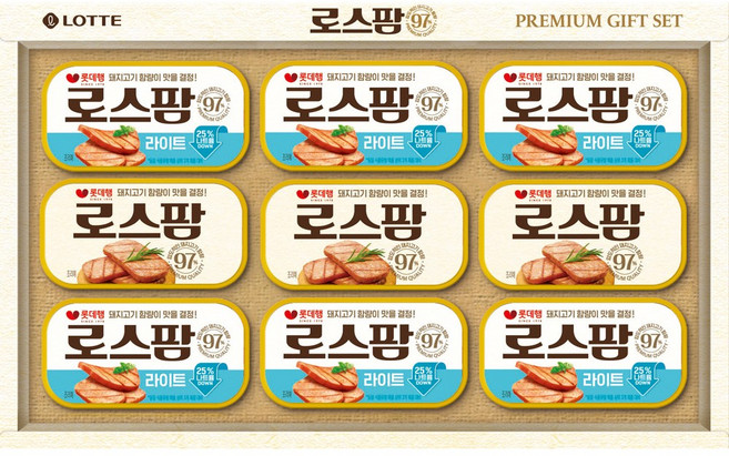 설날 구정 명절 설선물 선물세트 롯데 로스팜97 아이디어큐, 1개