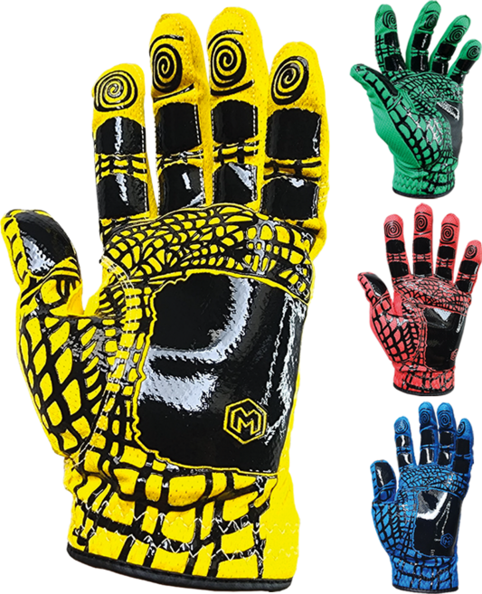 몽키그립 울트라 실리콘 칼라 합피 왼손 남성 여성 골프장갑, 블루