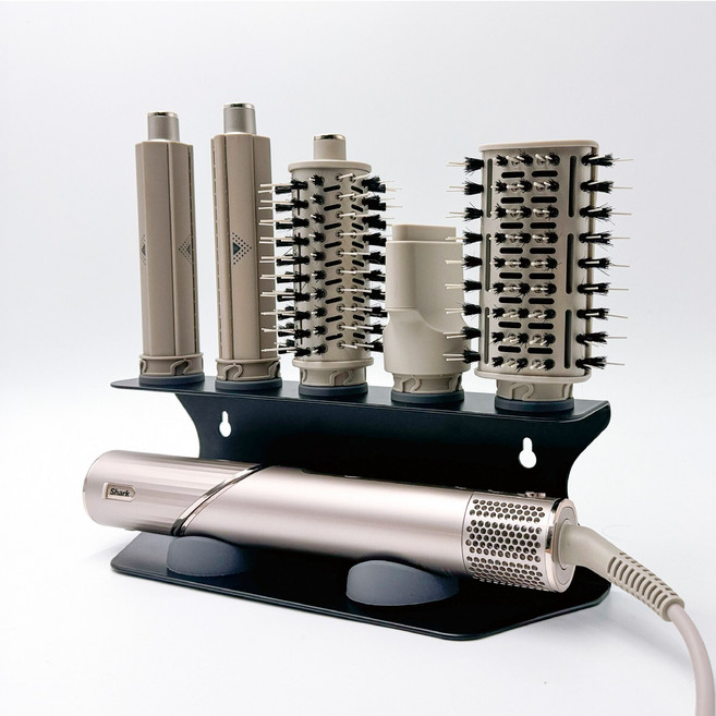 다이슨 샤크 에어랩 호환 5구 거치대, 1개, 블랙