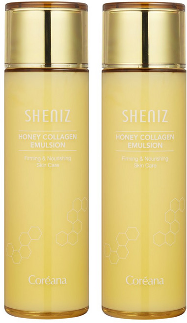 [허니 콜라겐 고보습] 코리아나 쉬니즈 허니 콜라겐 에멀젼 150ml, 2개, 150g