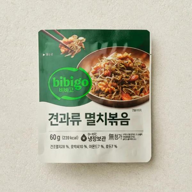 CJ 비비고 견과류 멸치볶음 90g 3개