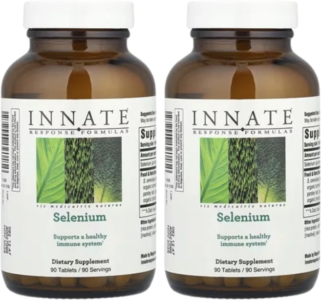 이네이트 셀레늄 50mcg 이스트프리 90정X2개, 2개, 90정 - 쿠팡