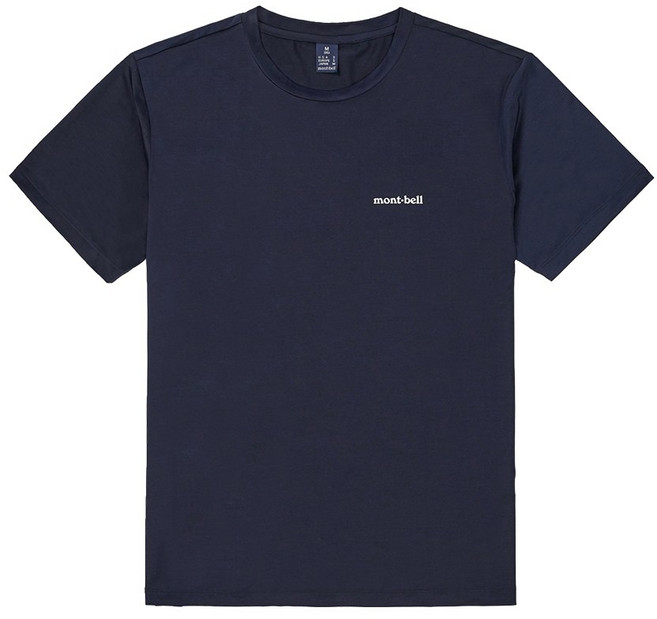 몽벨 남성 기본 라운드 반팔 티셔츠 [NAVY]