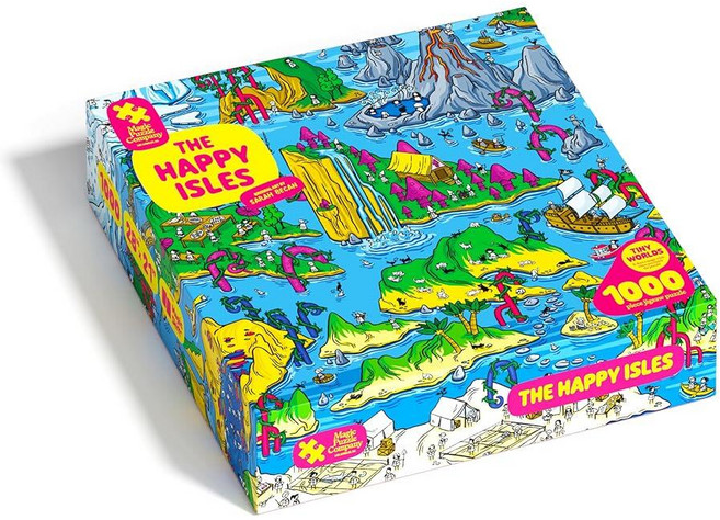The Happy Isles • The Magic Puzzle Company 시리즈 1000피스 직소 퍼즐, The Happy Isles • The Magic Pu, 1개