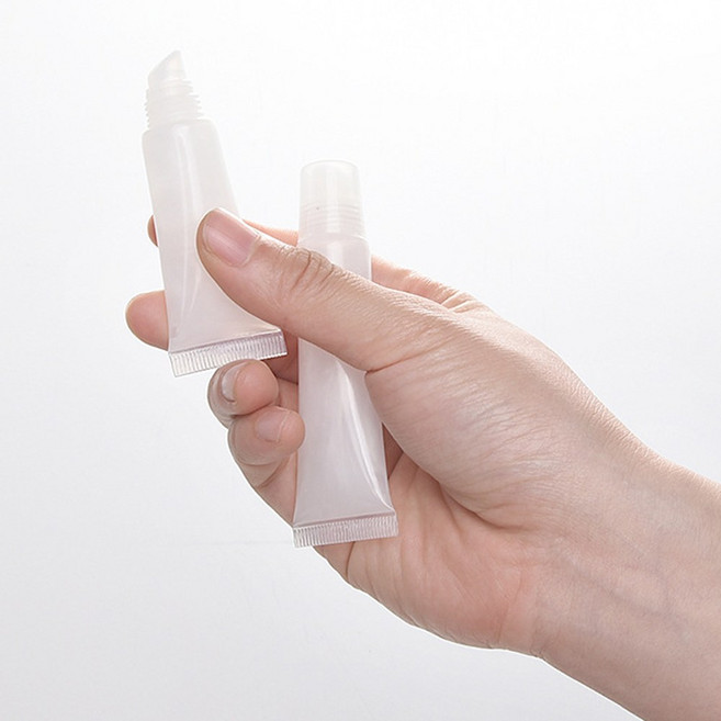 (당일발송) 이지유 여행용 공병 튜브 휴대용 치약 핸드크림 화장품 소분 용기 립밤, 1개, 10ml