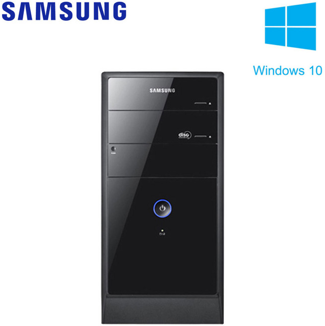 삼성 데스크탑 사무용 가정용 본체 PC 윈도우10 DB400T3A, 블랙, 240GB, 8GB