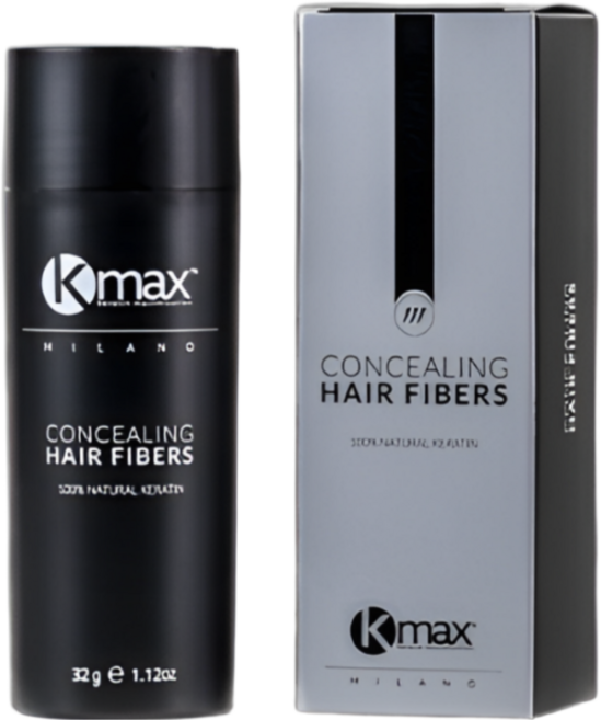 케이맥스 흑채 천연 케라틴 32g, 블랙, 1개