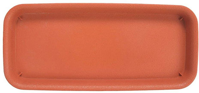 실내 야외 화분 식물 받침 접시 드립 트레이 플라스틱 직사각형 정원 용품 1, 1개, d 40x17cm