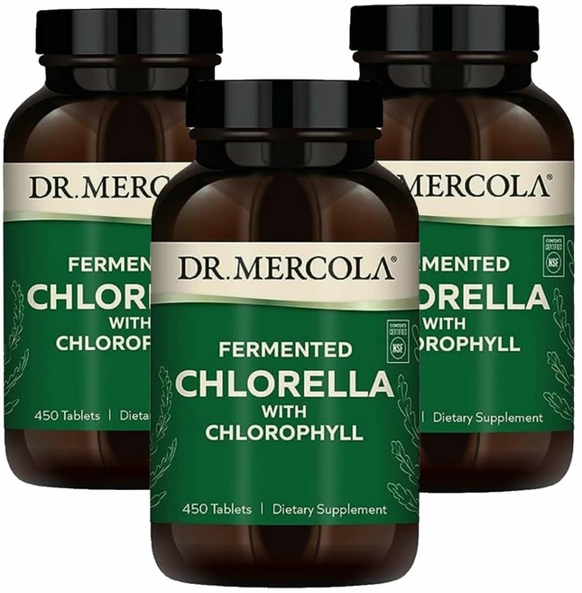 닥터 머콜라 퍼멘티드 클로렐라 위드 클로로필 450정 3통 Dr Mercola 클로렐라, 3개, 3개 - 쿠팡