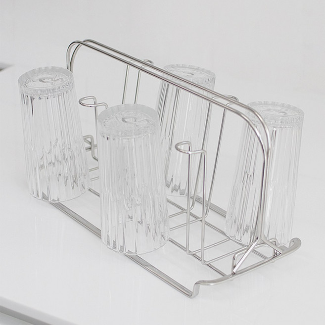 스텐팩토리 컵걸이건조대 컵건조대 컵걸이 8P, 단일, 1개