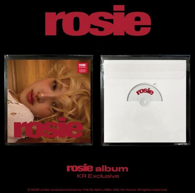 [CD] 로제(ROSÉ) - ROSÉ first studio album ‘rosie’ (KR Exclusive)