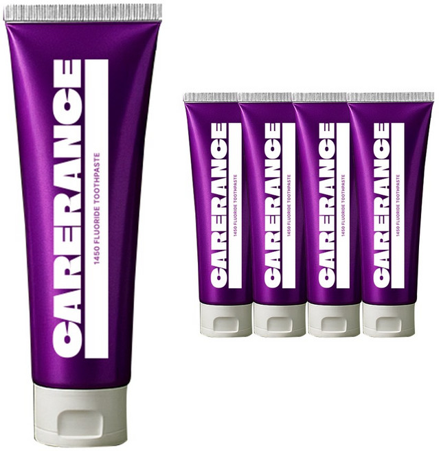 1450고불소/충치/입냄새 케어란스 덴탈 브레스 일사오공 불소 치약 (아쿠아민트향), 5개, 100g