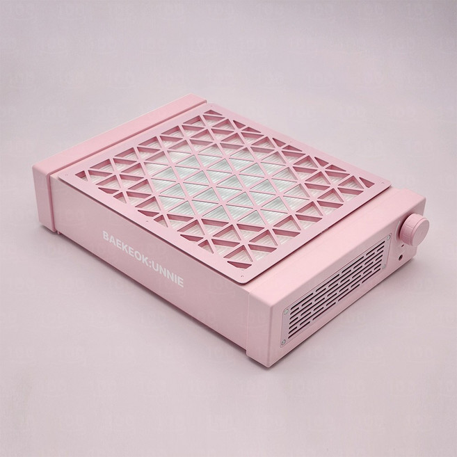 백억언니 드로윈 네일흡진기 젤네일제거, 1개, 핑크+백억언니 3종 사은품