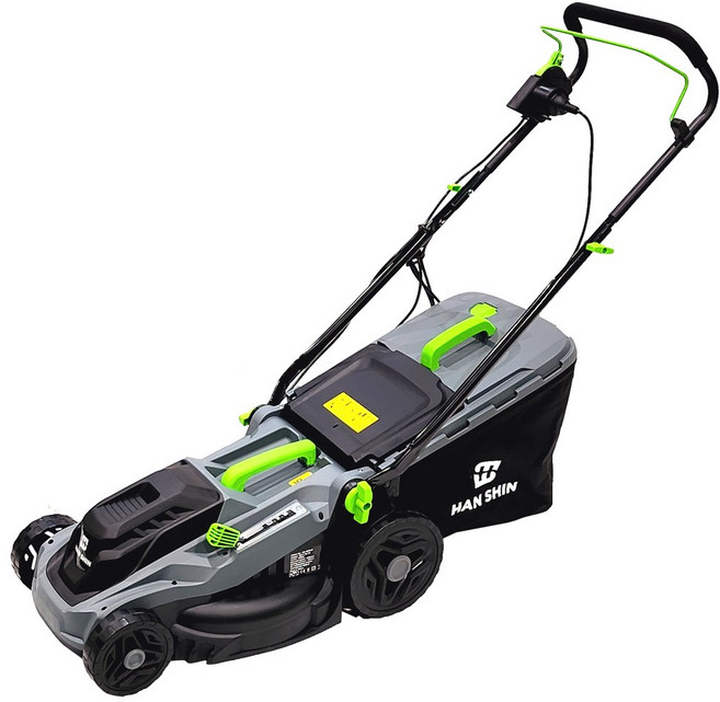 독일기술 한신 전기 잔디깍이 HS-1600LM (1600와트 / 15인치), 1개