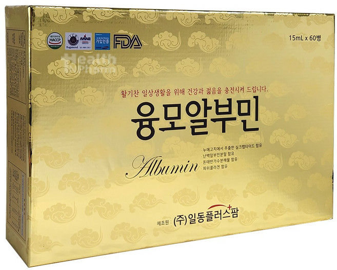 일동플러스팜 융모 알부민 15ml x 60병, 60개