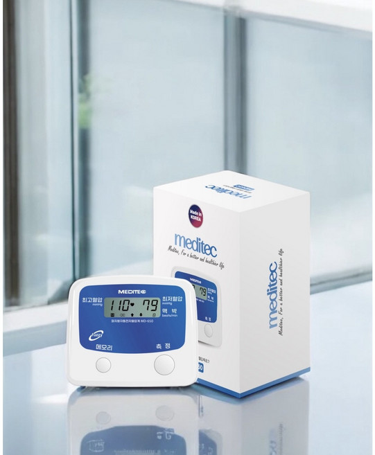 메디텍 팔뚝형 전자 혈압계 MD-650, MD650, 1세트, 단품