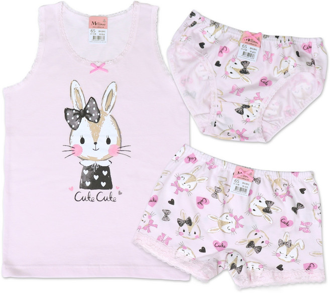 멜리스 큐티큐티 면스판 유아동 속옷(런닝 사각 삼각 선택)