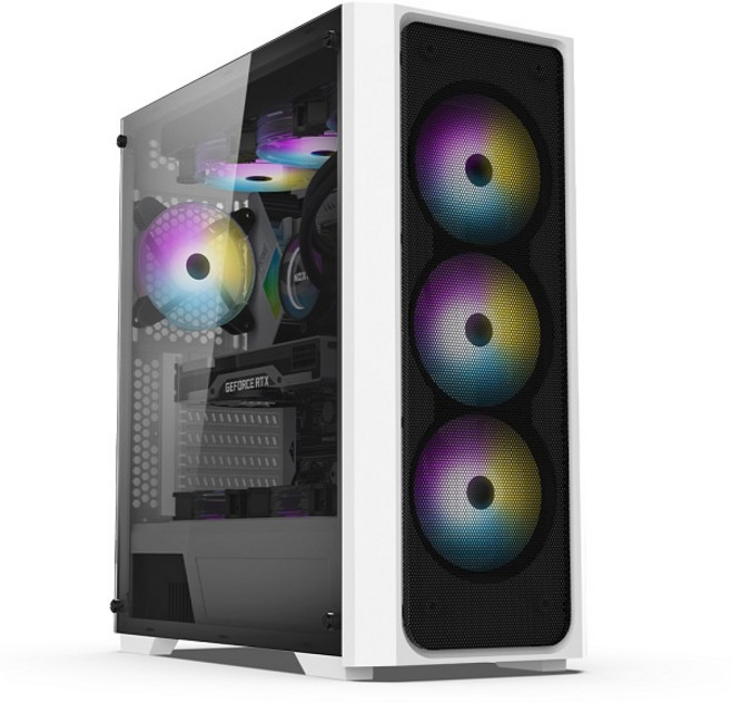 [BRAVOTEC] SWORD S830 타이탄 글래스 [빅타워] [화이트], 선택하세요