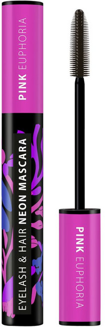 더마콜 아이래쉬 & 헤어 네온 마스카라 핑크 유포리아, 9g, 1개