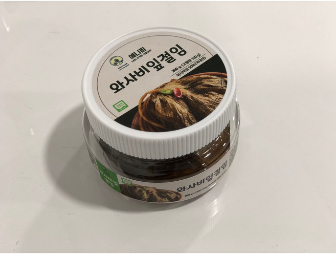 와사비잎 절임 (고추냉이잎 절임) 200g, 1개