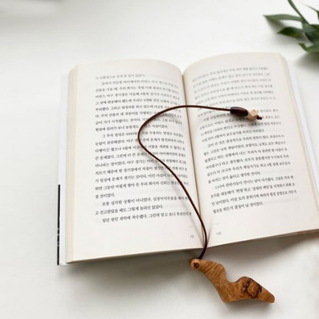 올리브 십자가 독서링 책갈피, 1개