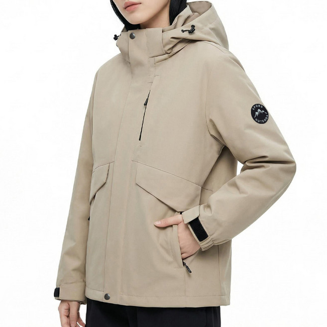 Modern Fashion 여성 남성 커플 바람막이 자켓 방수 데일리 잠바 MW05