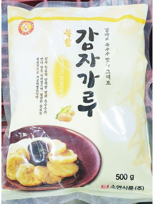 감자전분 (소연 500g)X20 백반집 잡채용 닭강정용 감자가루 프랜차이즈식당, 500g, 20개