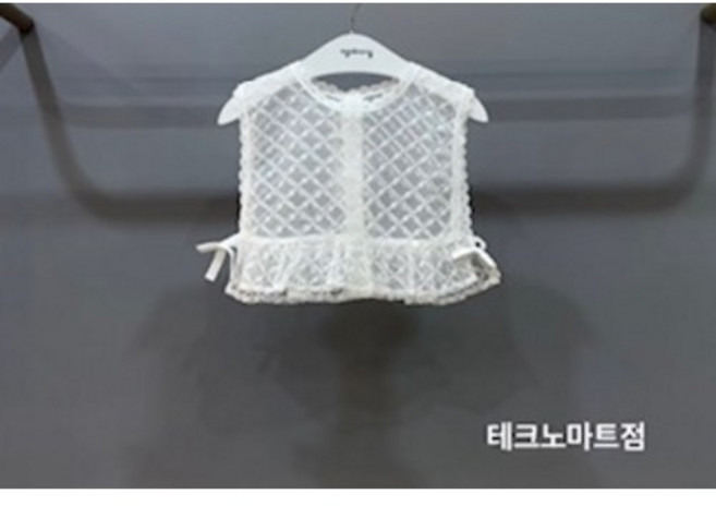 [아가방 사계절] 로랑레이스조끼 아가옷 아가조끼 신생아 백일 돌 선물 활용성좋은 우아한