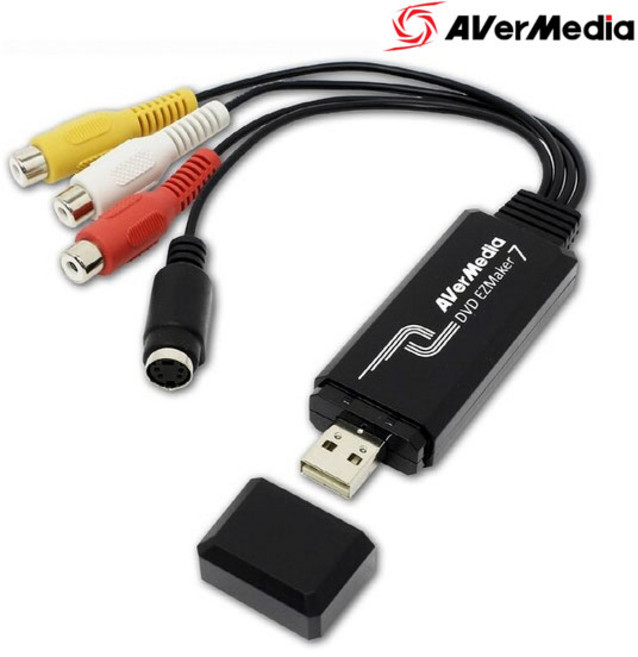 에버미디어 DVD EZMaker 7 아날로그영상 디지털전환 영상캡쳐카드
