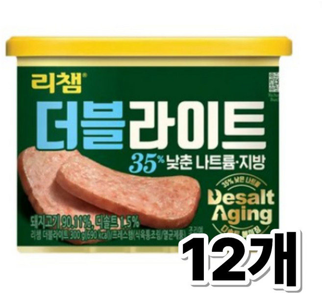 동원 리챔 더블라이트, 12개, 300g